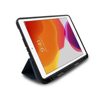 JCPal DuraPro Case with Pencil Holder for 10.2" iPad (2019/2020/2021 Model) - Sapphire Blue-Lightweight folio case