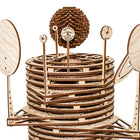 EWA Eco-Wood-Art - Kit de construction STEM en bois Planétarium 3D - Lot de 534-Instructions d'assemblage claires et colorées, étape par étape