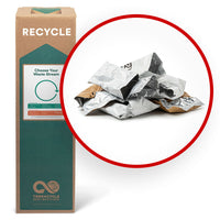 TerraCycle Coffee Bags - Zero Waste Box - Medium-Recycle any brand and size of empty coffee bags.