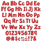 TREND Enterprises Inc Punch-out Ready Letters Red - 4" - Playful Font-Contemporary typeface is easy to read from a distance. Use in classrooms, shops, offices, meeting spaces