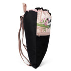 Louis Garneau Carry All Bag With Front Mesh Pocket - Panda-Adjustable shoulder straps, drawstring closing