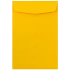JAM Paper – Enveloppes de qualité supérieure à catalogue, ouverture en extrémité, 6 po x 9 po, jaune tournesol, paq./250-Jaune tournesol