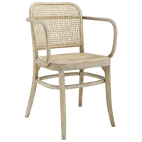 Modway Winona Wood Dining Chair - Grey-Modern Farmhouse Dining Chair