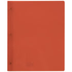 Staples - Couverture de rapport en poly avec cordon - orange-attaches à 3 pinces