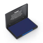 Trodat Felt Stamp Pad - #1 - 2-3/4" x 4-1/2" - Blue-Traditional stamp pad available in three colours