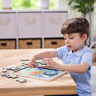 Melissa & Doug - Puzzle à engrenages en bois Sous l'eau - 18 pièces -8