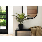 Monarch Specialties 20" Artificial Indoor Palm - Table - Black Pot-8 real touch, adjustable, lush green palm leaves add a realistic tropical feel