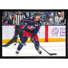 Zach Werenski Columbus Blue Jackets - Framed Canvas - 31" x 22"-Premium canvas print with gallery-wrapped edges