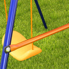 Outsunny Swing Set for Kids with Swing Seat, Basketball Hoop - Football Goal-A wonderful gift for kids to promote their overall well-being 