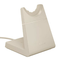 Jabra Evolve2 65 USB-C Deskstand - Beige-Product Type: Charging Stand