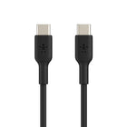 Belkin USB-C to USB-C Cable - 1 m - Black -FAST CHARGING: Fast charge USB-C smartphones from 0-50% in 35 minutes* (when paired with 18W or higher USB-C PD charger, not included)