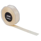 JAM Paper Double Faced Satin Ribbon - 7/8" W x 25 yd. - Ivory-Size: 0.875" x 25 yards