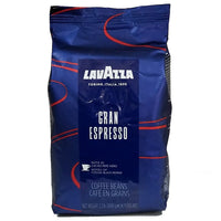 Lavazza - Café en grains Gran Espresso - sac de 1 kg-Arabica naturel du Brésil des régions de Cerrado, Mogiana et South Minas. Arabica lavé du Honduras, Robusta africain avec des notes épicées d'Ouganda.