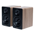 Edifier M60 Hi-Res Wireless Audio Touch Control Multimedia Bluetooth Speaker - Classic Oak-High-performance analog audio front end and a Class-D amplifier, operating at 24-bit/96kHz for flawless audio conversion. 