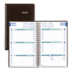 Blueline 2026 DuraFlex Weekly Planner - 8" x 5" - Black - Bilingual-12-Month: January 2026 to December 2026