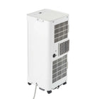 Ecohouzng 9000 BTU Portable Air Conditioner with WiFi Smart Control and Remote-Intuitive top mounted electronic control panel features a clear digital display for easy adjustments at a glance