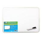 Flipside Products Tableau blanc magnétique effaçable à sec, double face, avec cadre en aluminium et stylet, 23 x 30 cm, lot de 3-Comprend un marqueur magnétique effaçable à sec avec capuchon effaceur pour chaque tableau