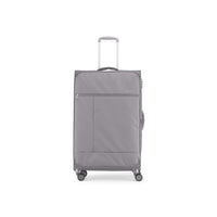 Bugatti Amsterdam Large Softside Luggage - Grey-Made of new resistant TPU material*, providing water resistance for worry-free travel in any conditions