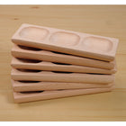 Yellow Door Three-Pebble Word-Building Tray-Made from smooth, sustainably sourced beech wood