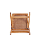 Manhattan Comfort Pullman 18.11" Industry Chic Dining Folding Chair - Nature - Set of 4-30 Day Limited Manufacturer's Warranty