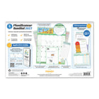 Pomango 2027 Family Calendar - August 2026 to December 2027 - French-Dimensions: 19" W x 15" H x 1/2" D (48 cm wide by 38 cm high by 1 cm thick), perfect to fit on your fridge