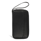 Champs - Collection Onyx Étui à passeport en cuir - Noir-Doublure RFID