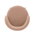 Manhattan Comfort - Chaise de salle à manger moderne Kaya 58 cm en velours capitonné - Nude-22,44 po L x 20 po l x 28,94 po H
