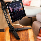 Kanto Universal Phone & Tablet Stand - Dual Arm - Black-5 Years Limited Manufacturer Warranty
