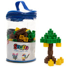 Snapo - Kit de création de monde de mines en blocs de construction - 200 pièces-Les blocs Snapo fournissent à la fois un retour physique et auditif lorsqu'ils sont connectés. Aide à augmenter l'engagement et la valeur ludique de l'enfant !