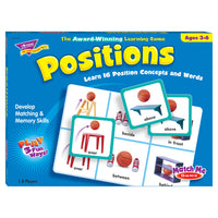 TREND Positions Match Me Games -Introduce 16 position concepts and words, using photos.