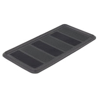 Edgewood Heavy Duty Boot Tray - 16" W x 32" L x 1" D - Black-Heavy Duty
