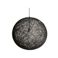 Plata Import - Lampe à suspension en corde de 16 po de diamètre-Nombre de lumières 1