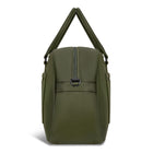 Champs Onyx Leather Duffle Bag - Khaki-Inner RFID zipper pocket