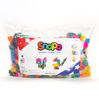 Snapo - Kit de construction épique en blocs de construction - 550 pièces-Les blocs Snapo sont dotés de notre technologie brevetée Snap. Les blocs Snapo se connectent sur les 6 côtés, glissent verticalement et peuvent pivoter !