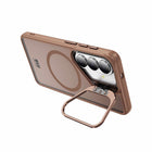 Blu Element Chromatic Kick with Magnets Cell Phone Case for Galaxy S26 - Brown-Sleek and slim