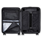 Travelite Epicure 19" Hardside Carry-on Spinner Luggage - Black-Integrated TSA lock for added security