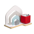 tonies Large Tabletop Shelf - House-Complements modern children’s spaces while displaying Tonies in a fun and inviting way.
