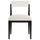 Modway Kai Fabric Dining Chair - Salt/Black-8