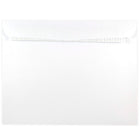JAM Paper - Enveloppe de 9 x 12 po pour livret, fermeture auto-adhésive, blanc, paquet de 1000 (356828785B)-Couleur : blanc