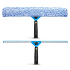 Gritt Commercial Swivel Window Washing Kit - 18" Squeegee - 18" Washer - 2 Pack-Thoroughly but gently washes windows