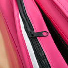 Soozier Folding Gymnastics Tumbling Mat - Exercise Mat with Carrying Handles - 4' W x 10' L x 2" D-PU cover is sealed by zipper 