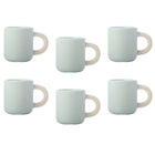Maxwell & Williams Sherbet Sky Blue Mini Mug - 110 ml - 6 Pack-Dishwasher Safe