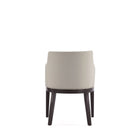 Manhattan Comfort Gansevoort 22.5" Modern Faux Leather Upholstered Dining Armchair - Stone Grey - Set of 2-Home Assembly Required. All Hardware Included