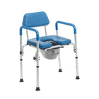 Journey - Chaise d’aisance 3-en-1 SoftSecure avec Microban-La conception 3-en-1 fonctionne comme chaise d’aisance de chevet, siège de toilette surélevé et cadre de sécurité pour toilette