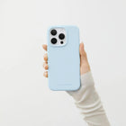 Ideal of Sweden - Coque en silicone MagSafe pour iPhone 17e/16e/15/14/13 - Bleu clair-Testé contre les chutes à 1,52 mètre / 5 pieds