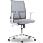 MotionGrey AeroMesh Ergonomic Office Chair - Mesh Back Support with Adjustable Armrests - White-Comfort Reimagined - MotionGrey's office chair is designed with your comfort as a priority. Every piece has been carefully placed to ensure the best experiences while using our chair. We aim to redefine what comfort means to you! 