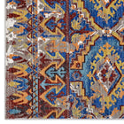 Modway Centehua Distressed Southwestern Aztec Area Rug - 4 ft W x 6 ft L - Multicolored-100% Soft cross-woven polyester