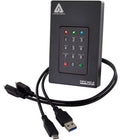 Apricorn - Aegis Fortress L3 Portable à semi-conducteurs chiffré de 2 To - noir-Le nouveau chipset de l’Aegis Fortress L3 offre des augmentations de la vitesse d’écriture SSD allant jusqu’à 150% et des vitesses de lecture allant jusqu’à 180% comparativement aux modèles précédents de l’Aegis Fortress. Il y a aussi une amélioration appréciable des performances sur les modèles HDD.