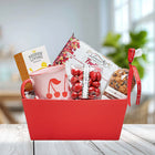Peter & Paul's Gifts Sweet Cherry Romance Gift Basket-Frollini Cranberry & Sesame Seed Cookies