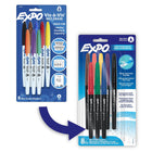Expo Wet Erase Markers - Ultra Fine Tip - Assorted Colours - Set of 8-9